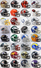 NFL Riddell Speed Replica Full-Size Football Helmet - Set of 32