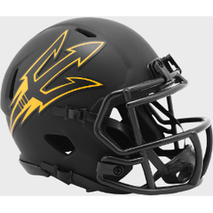 Arizona State Sun Devils Riddell Mini Speed Helmet - LUNAR — Game