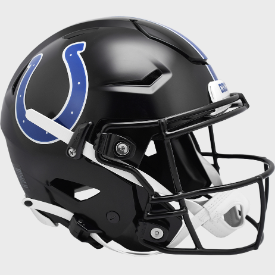 Indianapolis Colts Indiana Nights 2023 Alternate Riddell SpeedFlex Full Size Authentic Football Helmet