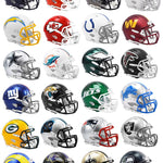 NFL Riddell Speed Mini Football Helmet - Set of 32