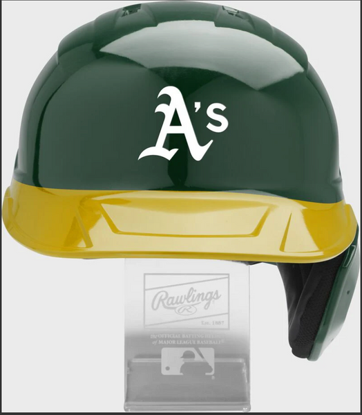 Oakland Athletics Rawlings Replica Full-Size Batting Helmet