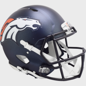 Denver Broncos Riddell Speed Authentic Full Size Football Helmet ***New for 2024***