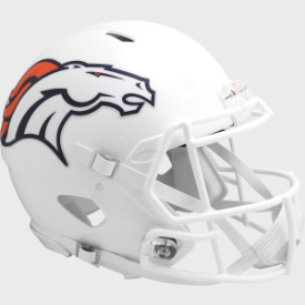 Denver Broncos 2024 Alternate Riddell Speed Authentic Full Size Football Helmet