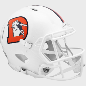 Denver Broncos 2023 Alternate Riddell Speed Authentic Full Size Football Helmet
