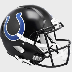 Indianapolis Colts Indiana Nights 2023 Alternate Riddell Speed Authentic Full Size Football Helmet