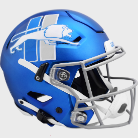 Detroit Lions 2023 On-Field Alternate Riddell SpeedFlex Full Size Authentic Football Helmet