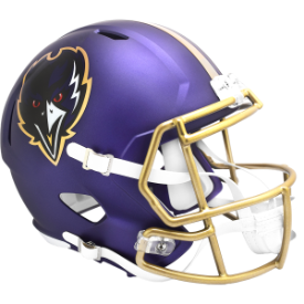 Baltimore Ravens 2024 Alternate Riddell Speed Replica Full Size Football Helmet