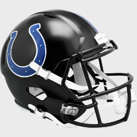 Indianapolis Colts Indiana Nights 2023 Alternate Riddell Speed Replica Full Size Football Helmet