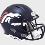 NFL AFC West Riddell Speed Mini Football Helmet - Set of 4