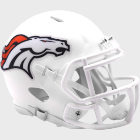Denver Broncos 2024 Alternate Riddell Speed Mini Football Helmet