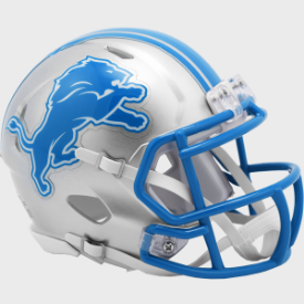 Detroit Lions Riddell Speed Mini Football Helmet ***New for 2024***