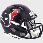 NFL AFC South Riddell Speed Mini Football Helmet - Set of 4