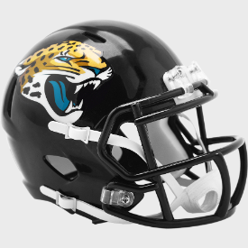 Jacksonville Jaguars Riddell Speed Mini Football Helmet