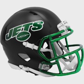 New York Jets 2022 Alternate Riddell Speed Mini Football Helmet