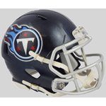 NFL AFC South Riddell Speed Mini Football Helmet - Set of 4