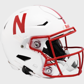 Nebraska Cornhuskers Riddell SpeedFlex Authentic Full Size Football Helmet