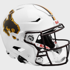 Wyoming Cowboys Riddell SpeedFlex Authentic Full Size Football Helmet