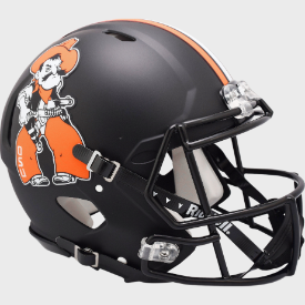 Oklahoma State Cowboys Pistol Pete Riddell Speed Authentic Full Size Football Helmet