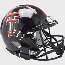 Texas Tech Red Raiders Riddell Speed Authentic Full Size Football Helmet