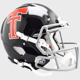 Texas Tech Red Raiders Throwback Riddell Speed Authentic Full Size Football Helmet