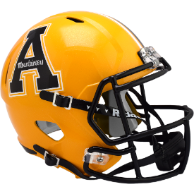 Appalachian State Mountaineers Gold Riddell Speed Replica Full Size Football Helmet