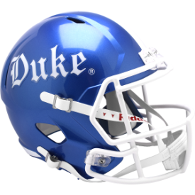 Duke Blue Devils Gothic Riddell Speed Replica Full Size Football Helmet