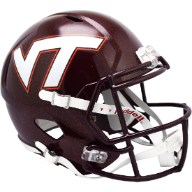 Virginia Tech Hokies Riddell Speed Replica Full Size Football Helmet