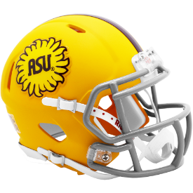 Arizona State Sun Devils '75 TB Riddell Speed Mini Football Helmet