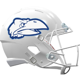 Kansas Jayhawks White Riddell Speed Mini Football Helmet