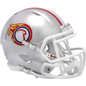 Liberty Flames Eagle Head Riddell Speed Mini Football Helmet