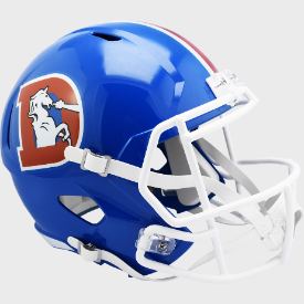 Denver Broncos Throwback '75-'96 Riddell Speed Replica Full Size Football Helmet