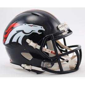 Denver Broncos Throwback '97-'23 Riddell Speed Mini Football Helmet