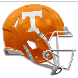 Tennessee Volunteers Metallic Orange Riddell Speed Replica Full Size F ...